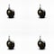 Service Caster 2.25 Inch Antique Soft Tread Ball Caster - 3/8 Inch Threaded Stem, 4PK SCC-TS01S214-DCR-WA-381634-4 - alternate 1